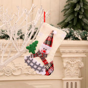 Santa Claus Christmas decorations Socks Christmas gift bags