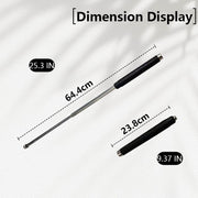 1 black outdoor walking trekking pole, lightweight telescopic trekking pole