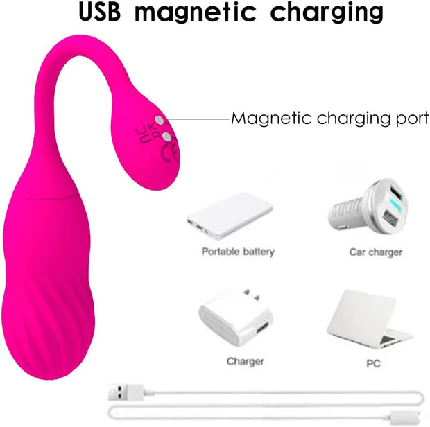 Wearable Panties Vibrator G Spot Vibrating Eggs,Mini Bullet Vibrator with Remote Control Clitoral Stimulator with 1