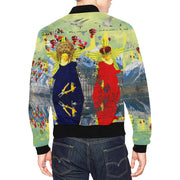 THE LAMPPOST INSTALLATION CREW VIII All Over Print Bomber Jacket for