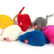 10 PCS PLUSH MOUSE CAT TOYS (Random Color) - Follow yourDream