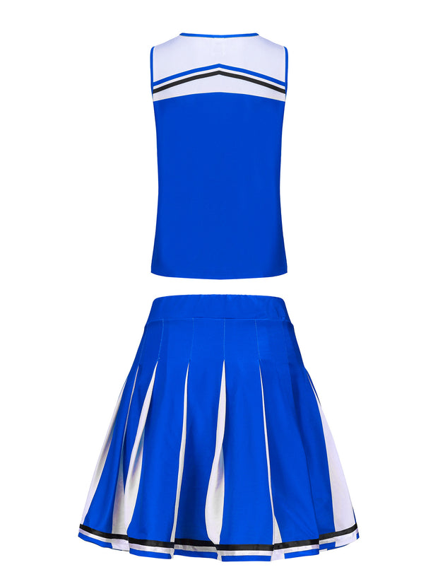 European and American new cheerleading performance costume Cheer cheerleading costume dress for stage performance for women