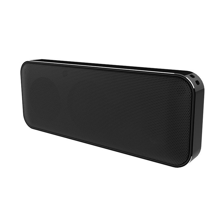 Bluetooth speaker wireless speaker square double speaker mini pocket portable metal ultra-thin exquisite bluetooth speaker