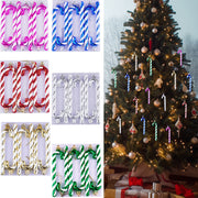 Christmas tree decorations, Christmas decorations, Christmas shaped balls, 12CM crutches