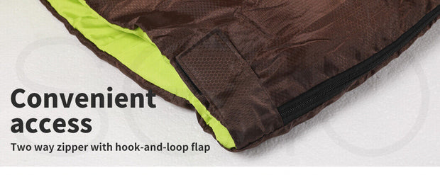 Mountview Sleeping Bag Double Bags Outdoor Camping Hiking Thermal -10℃ Tent Sack