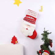 Large Christmas Socks Decoration Santa Claus Snowman Elk Christmas Bag Candy Socks Christmas Socks Gift Bag