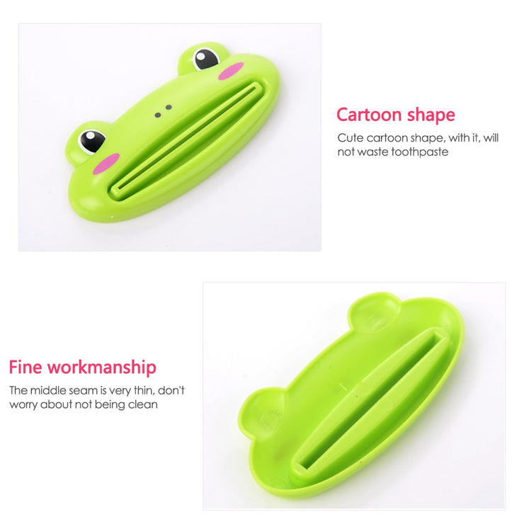 1pcs Animal Easy Toothpaste Dispenser Plastic Tooth Paste Tube Squeezer Useful Toothpaste Rolling Holder For Home Bathroom