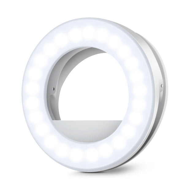 Mobile Phone Fill Light Anchor Beauty Rejuvenation Vibrato Live Charging Light LED Ring Small Indoor Selfie Universal