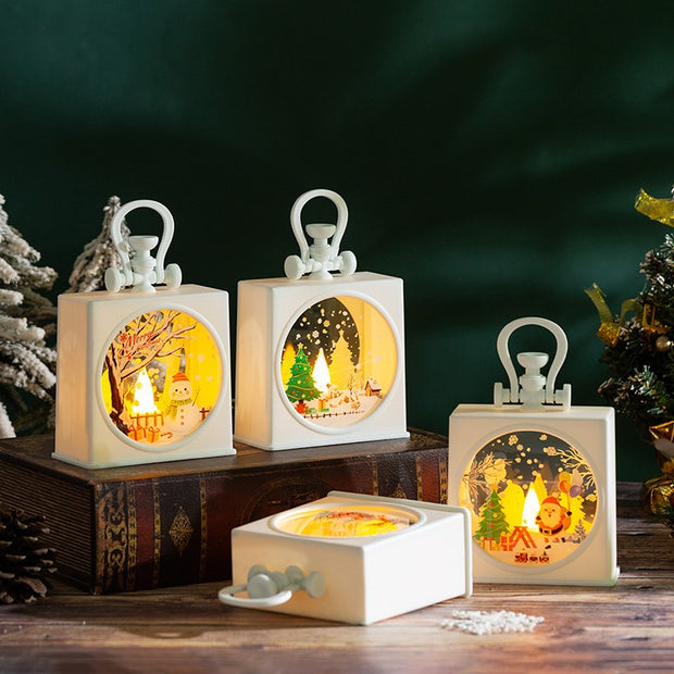 Christmas Decoration Creative Children's Handheld Gift Box Small Night Light