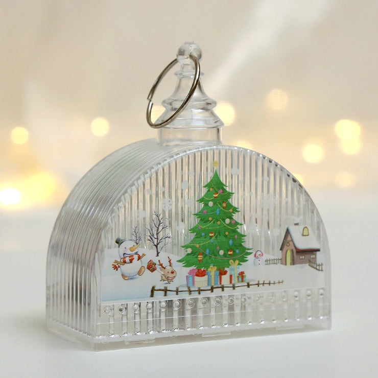 New Christmas decorations LED lights crystal palace lights window displays Christmas tree ornaments