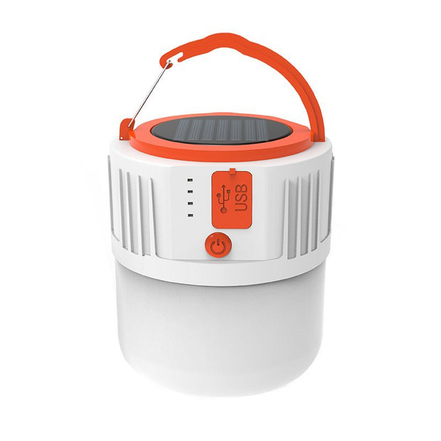 LED Solar Charging Light Energy-saving USB 24Lamp Bead Bulb Night Market Lamp Mobile Outdoor Camping Power Outage Emergency Lamp - Follow yourDream