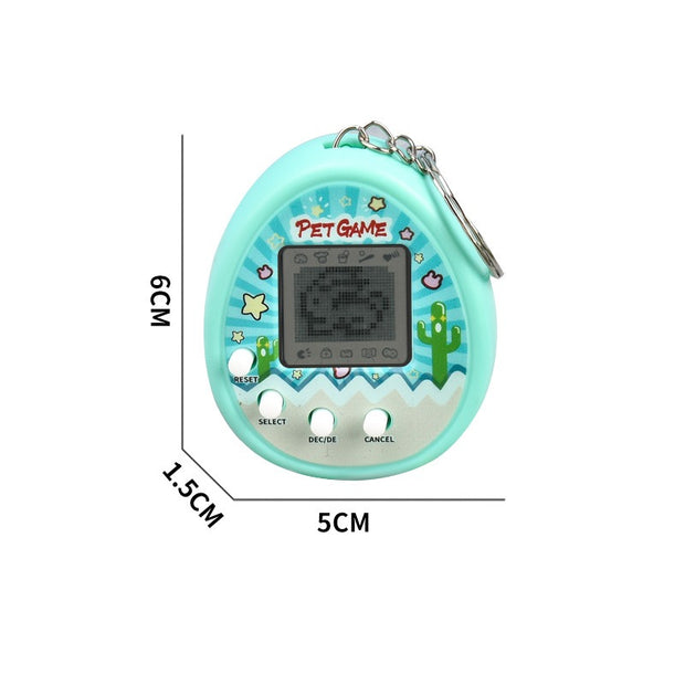 Electronic pet machine, pet egg, virtual pet development, mini handheld electronic game machine, keychain decoration