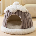 Toast bread pet cat bed open semi closed autumn and winter warm cat bed dog bed cat bed