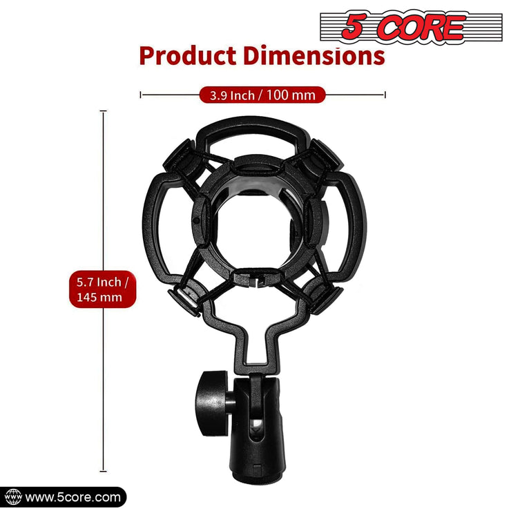 5Core Podcast Equipment Bundle Professional Studio XLR Condenser