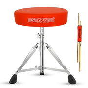 5Core Drum Throne Padded Adjustable Guitar Stool Drummer Seat for