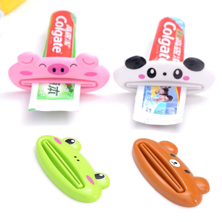 1pcs Animal Easy Toothpaste Dispenser Plastic Tooth Paste Tube Squeezer Useful Toothpaste Rolling Holder For Home Bathroom - Follow yourDream