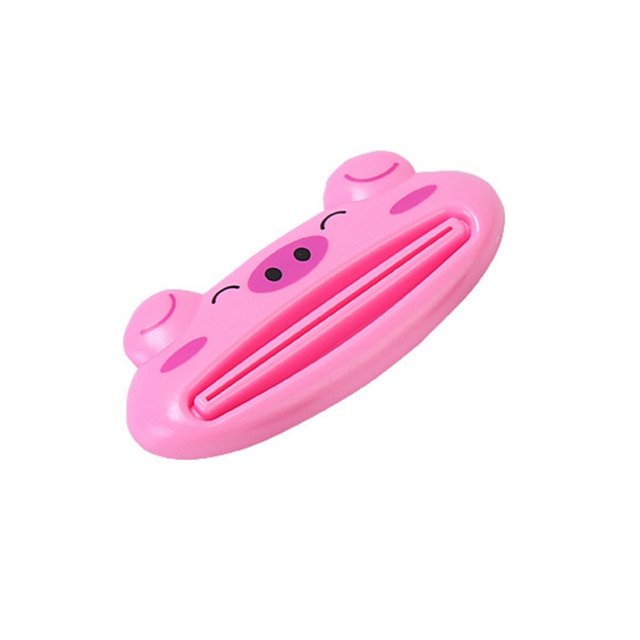 1pcs Animal Easy Toothpaste Dispenser Plastic Tooth Paste Tube Squeezer Useful Toothpaste Rolling Holder For Home Bathroom - Follow yourDream