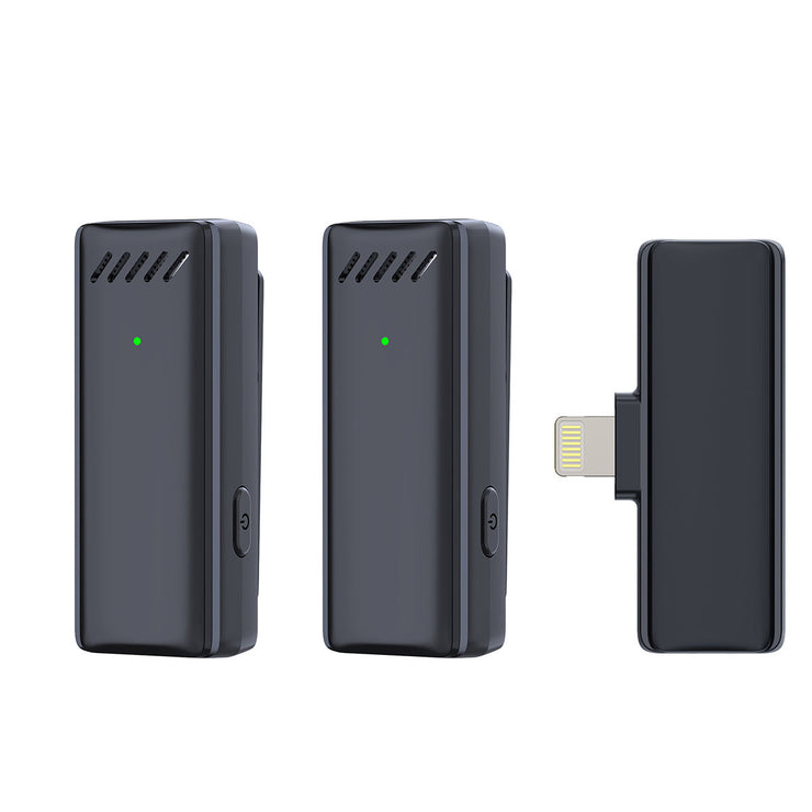 2.4G wireless lavalier microphone intelligent AI noise reduction professional live broadcast recording equipment - Follow yourDream