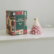 Christmas Tree Candles Custom Decorative Handmade Home Fragrance Soy Wax Candle Aromatic Candles for Gift