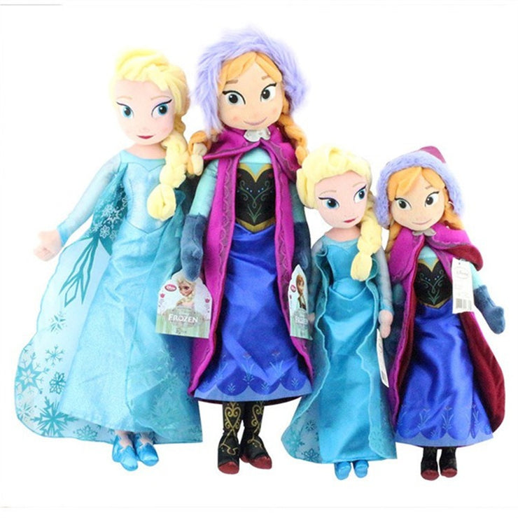 Ice and Snow Frozen Plush Toy Elsa Princess Anna Anna Plush Toy Doll