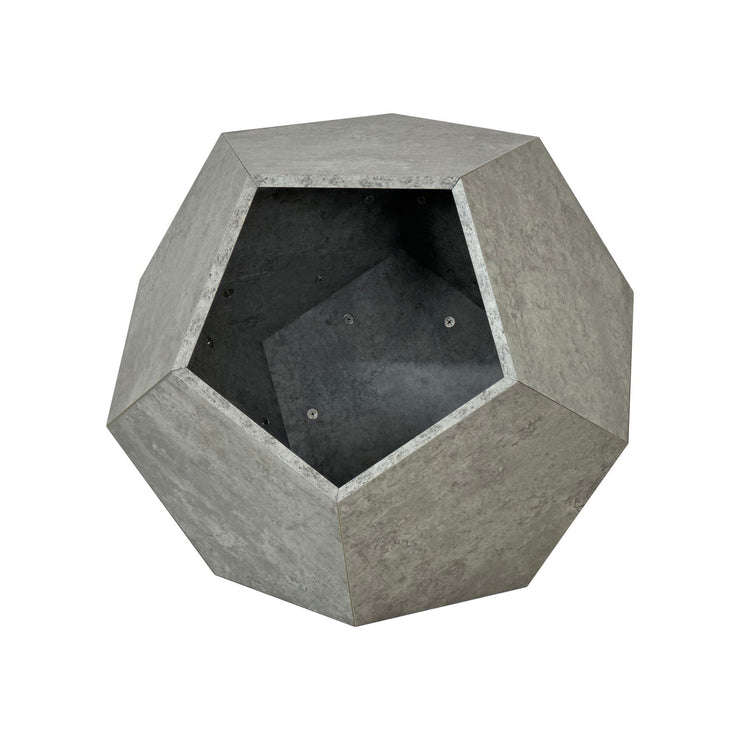 25.98"Modern Pet Furniture Cat Litter Side Table, Sofa Side Table, Planter MDF Multifunctional Furniture, Cement Gray - Follow yourDream