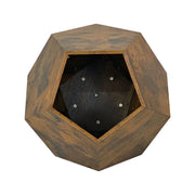 25.98'' Shaped Modern Pet Furniture Cat Kennel Side Table MDF Multi-Purpose Furniture Antique Wood Color - Follow yourDream