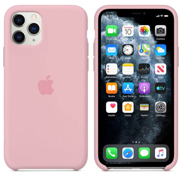 Liquid Silicone Phone Case All-Inclusive For Apple 13promax Protective Case iPhone12 Drop-resistant 11promax (Candy Pink)