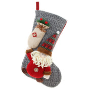 Christmas Decorations Large Knitted Knitted Knitted Socks Gift Bag Children's Candy Socks Pendant Christmas Socks