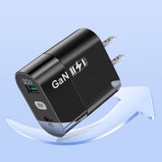 65W Gallium Nitride Charger GaN Charging Source Fast Charging Phone Charging Head