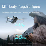 DJI Mini 4 Pro, an all-in-one mini aerial camera from DJI, is an entry-level drone that intelligently follows panoramic shooting