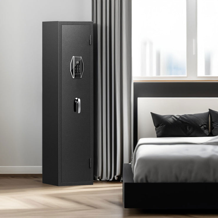 3-4 rifle and handgun safes, quick fingerprint with detachable rack and 2 adjustable gun slots - Follow yourDream