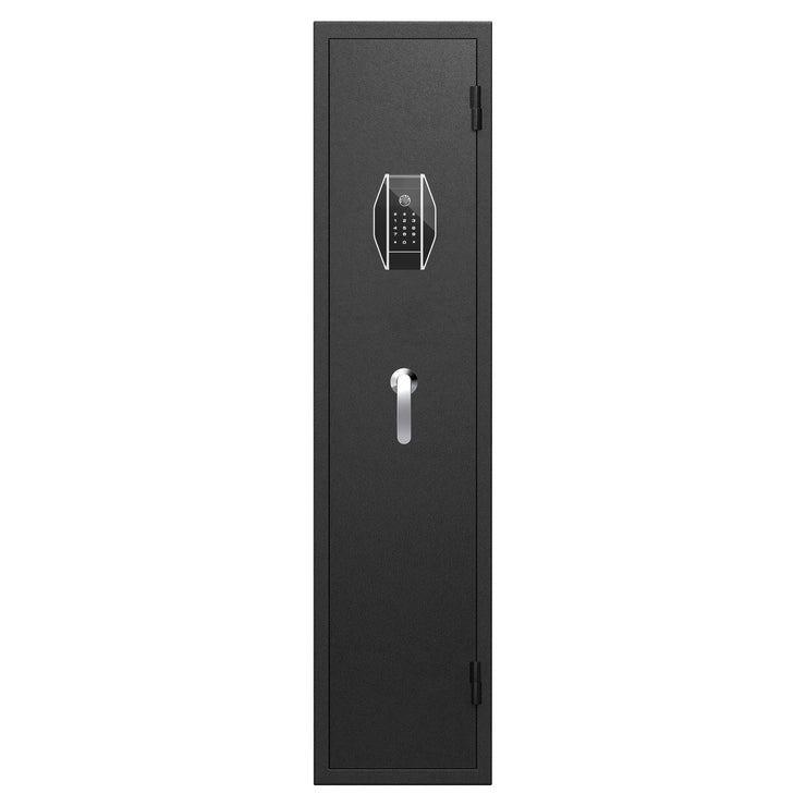 3-4 rifle and handgun safes, quick fingerprint with detachable rack and 2 adjustable gun slots - Follow yourDream
