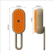 3-in-1 Dog Hair Brush Cat Hair Brush Electric Pet Cleaning Brush Steam Spray Brush Massage Hair Removal Comb Anti Flying Brush - Follow yourDream