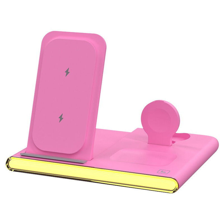 3-in-1 wireless charging folding 3-in-1 wireless charger suitable for Apple and Samsung wireless charging - Follow yourDream