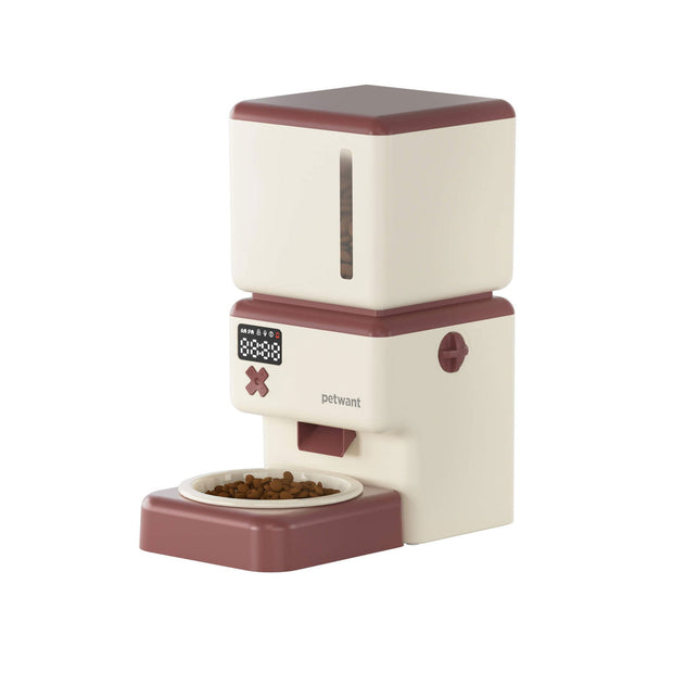 3.5L wireless pet automatic feeder Paiwang patent cross-border spot mobile app remote cat and dog feeding machine - Follow yourDream