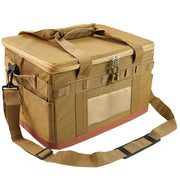 30L Camping Cooking Utensil Organizer Large Capacity Camping Tool Tote Bag Detachable Multifunctional Utility Camping Supplies - Follow yourDream