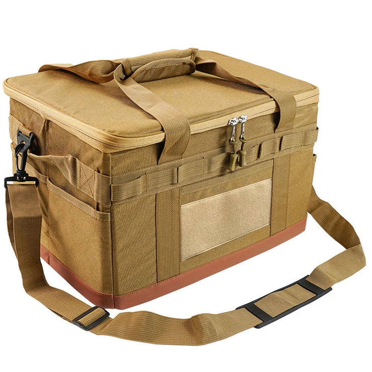 30L Camping Cooking Utensil Organizer Large Capacity Camping Tool Tote Bag Detachable Multifunctional Utility Camping Supplies - Follow yourDream