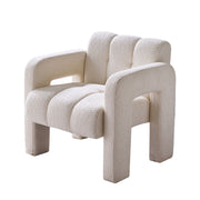 31.10" Wide Boucle Upholstered Accent Chair - Follow yourDream