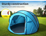 Mountview Pop up Camping Tent Beach Outdoor Family Tents Portable 4 Person Dome