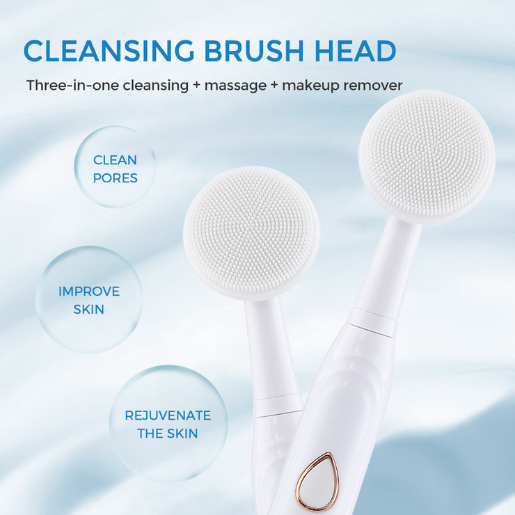 Multifunctional Electric Toothbrush Adult 6-Speed USB Sonic Soft Bristle Toothbrush Portable Household Beauty Cleansing Instrument