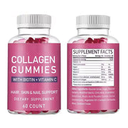 Collagen gummy bear gummy biotin