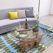 36" Inch Round Tempered Glass Table Top Clear Glass 1/4" Inch Thick Flat Polished Edge - Follow yourDream