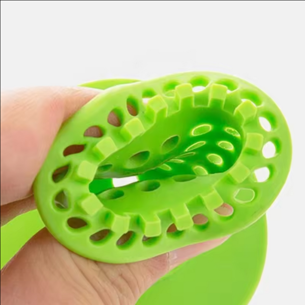 Bath Stopper Plug Sink Strainer Filter Sewer Dredge Device Hair Drain Hair Catcher bathroom accessories（green）