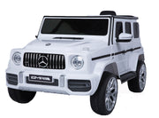 Mercedes Benz G63 Children's Electric Vehicle with Remote Control 12V Music, Horn, Spring Suspension, Safety Lock and License