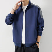 Quality men's jacket men's hooded cardigan jacket men's zipper sweatshirt loose sports casual versatile top men