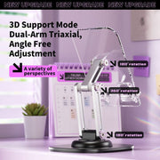 3D Support ModeDual-Arm Triaxial ACRYLIC Phone Holder - Follow yourDream