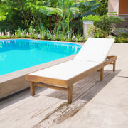 SUMMERLAND CHAISE LOUNGE - WHITE MESH