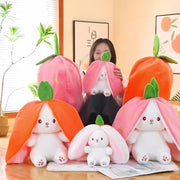 Plush toy fruit turned into rabbit doll toy doll gift girl ins fruit turned into rabbit doll