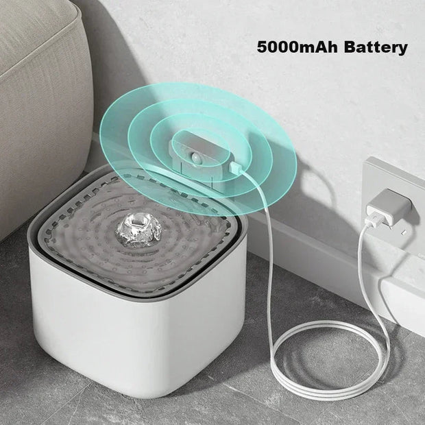 3L Wireless Sensor Cat Water Fountain Intelligent Water Dispenser For Cats Dog Drinker Automatic Filtering Pet Drinking Feeder - Follow yourDream