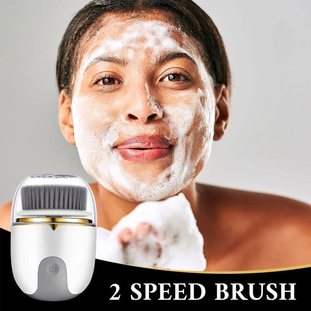 3 in 1 Ultrasonic Facial Cleanser Brush Electric Cleansing Face Brush 360 Rotate Deep Cleaning Brush Facial Skin Care Machine - Follow yourDream